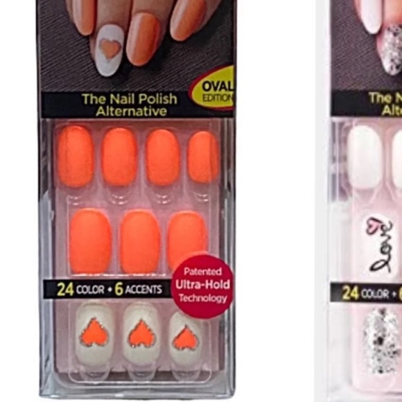 ImPress Press-On Short Length Oval Nails Valentine’s Day Bundle of 2! - Picture 2 of 4